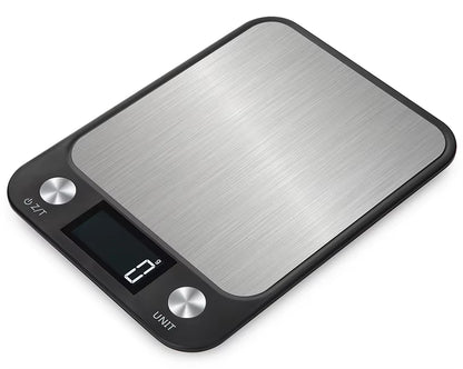 Food Weight Scale Digital Kitchen Scale 15Kg/1G Stainless Steel Electronic Coffee Balance Smart Weight Scales for Cooking Baking