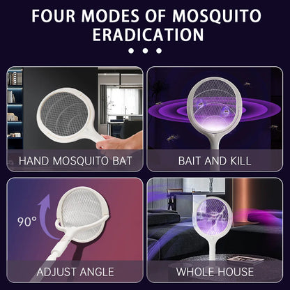 3500V Electric Mosquito Eliminator Flippable and Adjustable Angle USB Charging Household Mosquito Repellent Electric Fly God